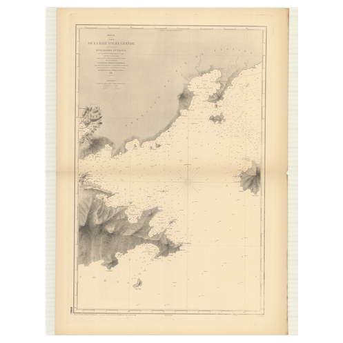 Reproduction carte marine ancienne - 2796 - MANGARATIBA (Baie), PALMAS (Baie) - BRESIL - ATLANTIQUE, AMERIQUE DU SUD (Côte Est) Reproduction carte marine ancienne - 2796 - MANGARATIBA (Baie), PALMAS (Baie) - BRESIL - ATLANTIQUE, AMERIQUE DU SUD (Côte Est)