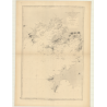 Reproduction carte marine ancienne Shom - 2797 - ILHA GRANDE (Baie) - BRESIL - Atlantique,AMERIQUE de SUD (Côte Sud) -
