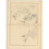 Reproduction carte marine ancienne - 2797 - ILHA GRANDE (Baie) - BRESIL - ATLANTIQUE, AMERIQUE DU SUD (Côte Sud) - (1869 - ?)