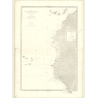 Reproduction carte marine ancienne - 2835 - CANARIES (îles), SIERRA LEONE - - ATLANTIQUE, AFRIQUE (Côte Ouest) - (1870 - 1975)