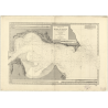 Reproduction carte marine ancienne - 2869 - MAGELLAN (Détroit) - CHILI - ATLANTIQUE, AMERIQUE DU SUD (Côte Est) - (1870 - 1986)