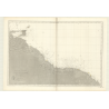Reproduction carte marine ancienne - 3001 - PARIA (Golfe), ORANGE (Cap) - VENEZUELA - ATLANTIQUE, AMERIQUE DU SUD (Côte Nord) -