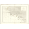 Reproduction carte marine ancienne Shom - 3032 - OUESSANT, LOIRE - FRANCE (Côte Ouest) - Atlantique - (1872 - ?)