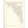 Reproduction carte marine ancienne - 3033 - LORIENT, GIRONDE - FRANCE (Côte Ouest) - ATLANTIQUE - (1872 - ?)