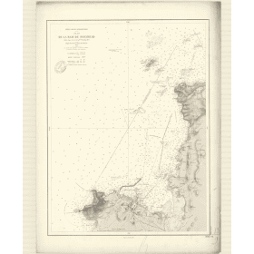 Reproduction carte marine ancienne - 3063 - SAINT-GEORGES (Canal), HOLYHEAD (Baie) - ANGLETERRE (Côte Ouest) - ATLANTIQUE, IRLAN