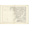 Reproduction carte marine ancienne - 3134 - KATTEGAT, MASESKAR, PATERNOSTER - SUEDE (Côte Ouest) - ATLANTIQUE, NORD (Mer) - (187