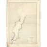 Reproduction carte marine ancienne - 3138 - KIELER FORDE, KIEL (Fjord) - ALLEMAGNE - BALTIQUE (Mer) - (1872 - 1880)