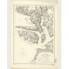 Reproduction carte marine ancienne Shom - 3139 - FOGSTEN, REKEFJORD - NORVEGE (Côte Ouest) - Atlantique,NORD (Mer) - (1