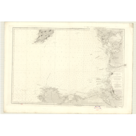 Reproduction carte marine ancienne - 3172 - LIVERPOOL (Abords), DUDDON (Rivière), HOLYHEAD (Baie) - ANGLETERRE (Côte Ouest) - AT