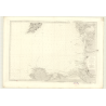 Reproduction carte marine ancienne - 3172 - LIVERPOOL (Abords), DUDDON (Rivière), HOLYHEAD (Baie) - ANGLETERRE (Côte Ouest) - AT