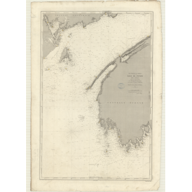 Carte marine ancienne - 3277 - FUNDY (Baie) - CANADA (Côte Est) - ATLANTIQUE, AMERIQUE DU NORD (Côte Est) - (1873 - 1986)