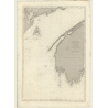 Reproduction carte marine ancienne - 3277 - FUNDY (Baie) - CANADA (Côte Est) - ATLANTIQUE, AMERIQUE DU NORD (Côte Est) - (1873 -