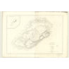 Reproduction carte marine ancienne - 3288 - BERMUDES (îles) - ATLANTIQUE - (1874 - ?)