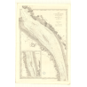 Reproduction carte marine ancienne - 3441 - GASCOGNE (Golfe), GIRONDE (Cours), GRAVE (Pointe), BLAYE - FRANCE (Côte Sud) - ATLAN