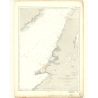 Reproduction carte marine ancienne - 3442 - TERRE-NEUVE (Côte Ouest), SAINTE MARGUERITE (Baie), ANGUILLE (Cap) - CANADA (Côte Es