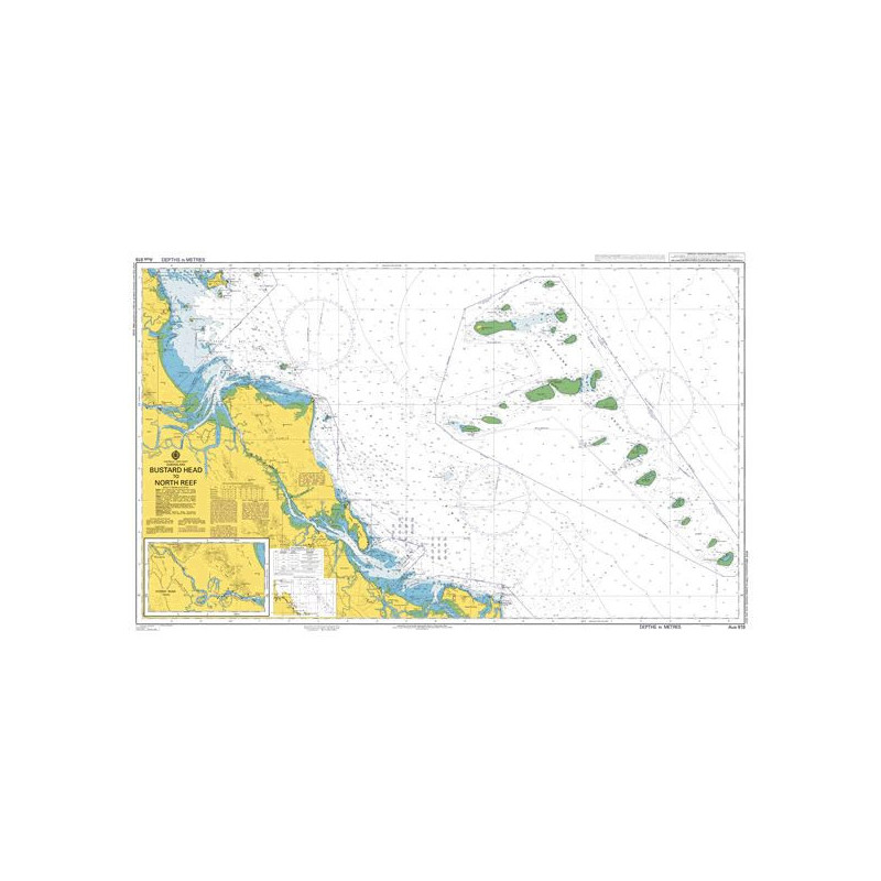 Australian Hydrographic Office - AUS819 - Bustard Head to North Reef