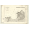 Reproduction carte marine ancienne - 3477 - SAINT-VINCENT (île), PORTO GRANDE (Baie) - CAP-VERT (îles) - ATLANTIQUE, AFRIQUE (Cô