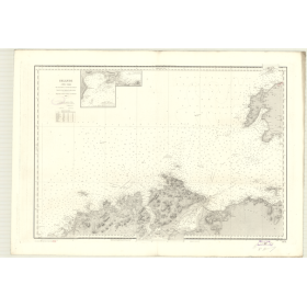 Carte marine ancienne - 3478 - RATHLIN SOUND, TORY (île) - IRLANDE (Côte Nord) - ATLANTIQUE - (1876 - 1987)