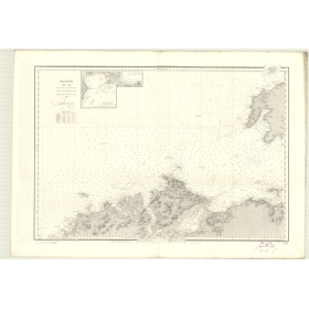 Reproduction carte marine ancienne - 3478 - RATHLIN SOUND, TORY (île) - IRLANDE (Côte Nord) - ATLANTIQUE - (1876 - 1987)