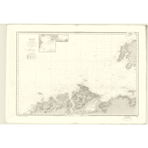 Reproduction carte marine ancienne - 3478 - RATHLIN SOUND, TORY (île) - IRLANDE (Côte Nord) - ATLANTIQUE - (1876 - 1987) Reproduction carte marine ancienne - 3478 - RATHLIN SOUND, TORY (île) - IRLANDE (Côte Nord) - ATLANTIQUE - (1876 - 1987)