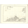 Reproduction carte marine ancienne Shom - 3478 - RATHLIN SOUND, TORY (île) - IRLANDE (Côte Nord) - Atlantique - (1876