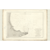 Reproduction carte marine ancienne - 3481 - DAKAR (Mouillage) - SENEGAL - ATLANTIQUE, AFRIQUE (Côte Ouest) - (1876 - 1889)