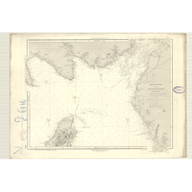 Reproduction carte marine ancienne Shom - 3489 - MULL OF GALLOWAY, CDDON (Rivière) - Angleterre (Côte Ouest),ECOSSE (