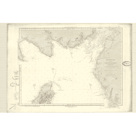 Reproduction carte marine ancienne Shom - 3489 - MULL OF GALLOWAY, CDDON (Rivière) - Angleterre (Côte Ouest),ECOSSE (