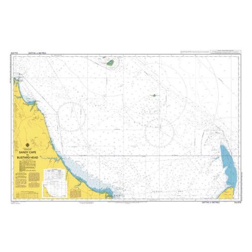 Australian Hydrographic Office - AUS818 - Sandy Cape to Bustard Head