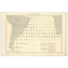 Carte marine ancienne - 3497 - Atlantique (Partie Sud) - (1876 - ?)
