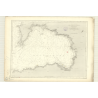 Carte marine ancienne - 3507 - d'UARNENEZ (Baie) - FRANCE (Côte Ouest) - Atlantique - (1876 - 1909)