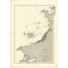 Reproduction carte marine ancienne - 3578 - TERRE-NEUVE (Côte Ouest), SAINT-JEAN (Baie) - CANADA (Côte Est) - ATLANTIQUE, AMERIQ