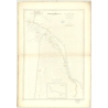 Reproduction carte marine ancienne - 3600 - GASCOGNE (Golfe), GIRONDE (Embouchure), GARONNE (Cours), COUBRE (Pointe), BORDEAUX -