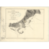 Carte marine ancienne - 3634 - CANARIES (îles), LANZAROTE (île), ARRECIFE (Port) - ATLANTIQUE, AFRIQUE (Côte Ouest) - (1878 - 18