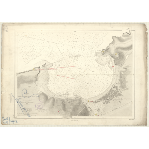 Reproduction carte marine ancienne - 3647 - GASCOGNE (Golfe), SAINT-JEAN-DE-LUZ (Baie) - FRANCE (Côte Ouest) - ATLANTIQUE - (187 Reproduction carte marine ancienne - 3647 - GASCOGNE (Golfe), SAINT-JEAN-DE-LUZ (Baie) - FRANCE (Côte Ouest) - ATLANTIQUE - (187