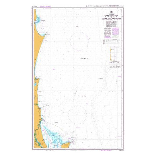 Australian Hydrographic Office - AUS815 - Cape Moreton to Double Island Point