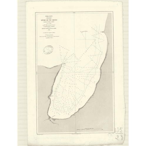 Reproduction carte marine ancienne - 3690 - TERRE-NEUVE (Côte Ouest), PORT-A-PORT (Baie), PIC-DENIS (Havre) - CANADA (Côte Est) Reproduction carte marine ancienne - 3690 - TERRE-NEUVE (Côte Ouest), PORT-A-PORT (Baie), PIC-DENIS (Havre) - CANADA (Côte Est)