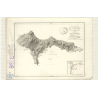Reproduction carte marine ancienne - 3696 - SAO NICOLAO (île), SAO NICOLAU (île) - CAP-VERT (îles) - ATLANTIQUE, AFRIQUE (Côte O