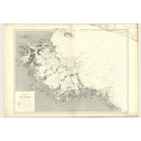 Reproduction carte marine ancienne - 4821 - BOSTON (Port) - ETATS-UNIS (Côte Est), MASSACHUSETTS - ATLANTIQUE, AMERIQUE DU NORD