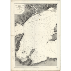 Reproduction carte marine ancienne - 5497 - BREST (Rade) - FRANCE (Côte Ouest) - ATLANTIQUE - (1918 - ?)