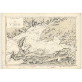 Reproduction carte marine ancienne - 6098 - BREST (Rade) - FRANCE (Côte Ouest) - ATLANTIQUE - (1953 - ?)