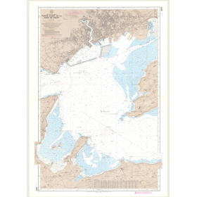 Reproduction carte marine ancienne - 6427 - BREST (Rade) - FRANCE (Côte Ouest) - ATLANTIQUE - (1968 - ?)