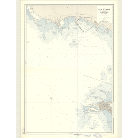 Reproduction carte marine ancienne - 6451 - CADIX (Baie), ROTA (Port) - ESPAGNE (Côte Sud-Ouest) - ATLANTIQUE - (1969 - 1983)