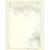 Reproduction carte marine ancienne - 6451 - CADIX (Baie), ROTA (Port) - ESPAGNE (Côte Sud-Ouest) - ATLANTIQUE - (1969 - 1983)