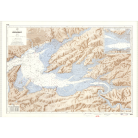 Reproduction carte marine ancienne - 6542 - BREST (Rade) - FRANCE (Côte Ouest) - ATLANTIQUE - (1974 - ?)