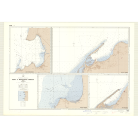 Reproduction carte marine ancienne - 6644 - MOCAMEDES (Baie) - ANGOLA - ATLANTIQUE, AFRIQUE (Côte Ouest) - (1976 - 2012)