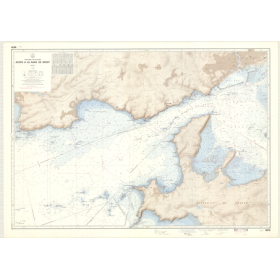 Reproduction carte marine ancienne - 6678 - BREST (Abords) - FRANCE (Côte Ouest) - ATLANTIQUE - (1977 - ?)