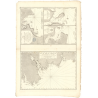 Reproduction carte marine ancienne - 334_1C - NOUVELLE-ECOSSE (Côte Est), CHIBOUCTOU (Port), HALIFAX (Port), ACADIE - CANADA (Cô