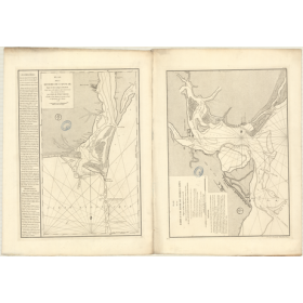 Reproduction carte marine ancienne - 341_1 - FEAR (Cap - Rivière) - ETATS-UNIS (Côte Est) - ATLANTIQUE - (1778 - ?)