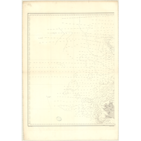 Carte marine ancienne - 3595B - STADTLANDET (Abords) - NORVEGE (Côte Ouest) - ATLANTIQUE, NORD (Mer) - (1878 - ?)
